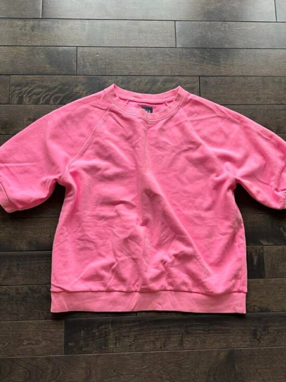 GAP Short Sleeve Terry Sweatshirt